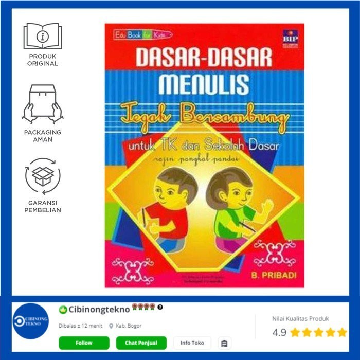 

Dasar-Dasar Menulis Tegak Bersambung Untuk Tk Dan Sekolah Dasar