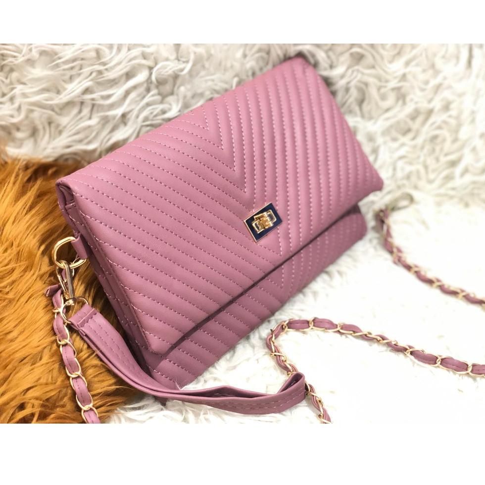 REKOMENDASI TAS SLINGBAG LIPAT | TAS SELEMPANG WANITA MOTIF ALUR PREMIUM