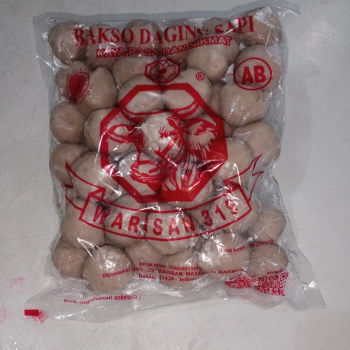 

bakso warisan 319 AB isi 50