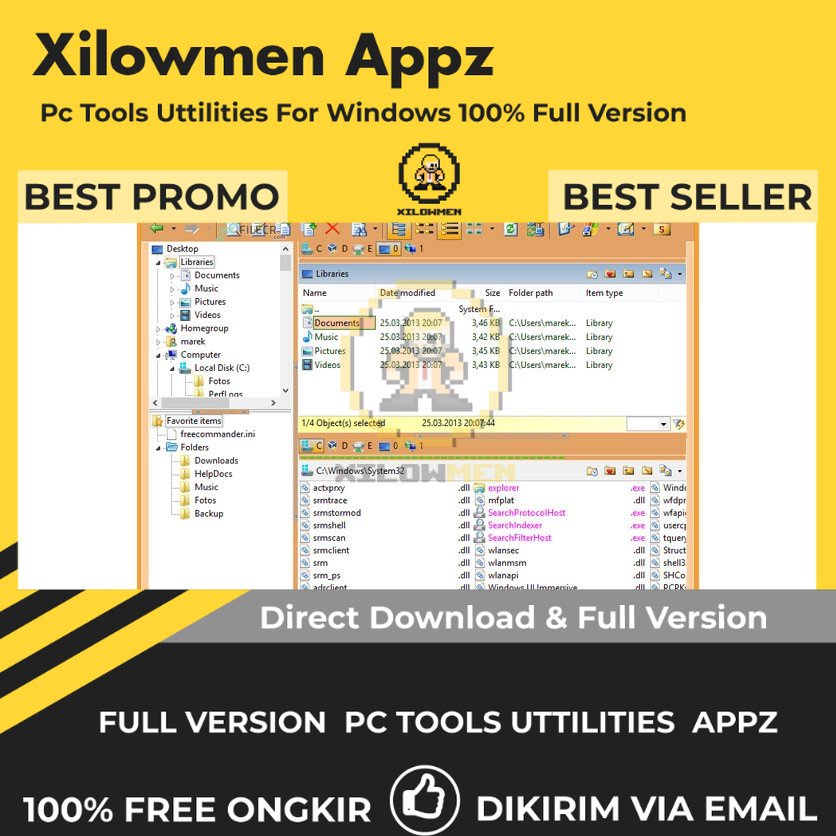 [Full Version] FreeCommander XE 2023 Build 880 Pro PC Tools Software Utilities Lifetime Win OS