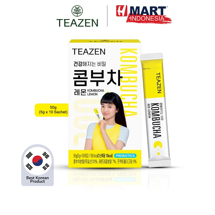 

TEAZEN Kombucha - Minuman Teh Untuk Detox & Diet Hanya 15 Kalori