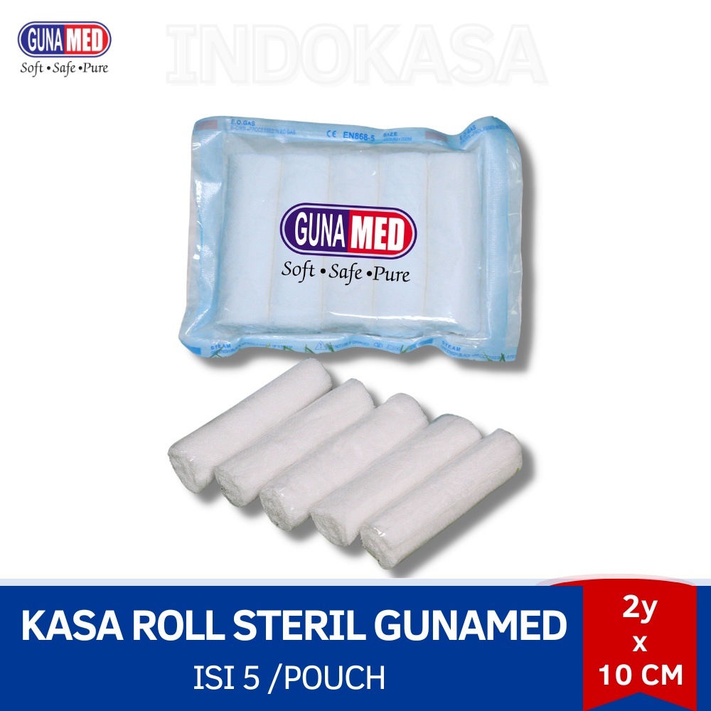 KASA ROLL STERIL 10CM (ISI 5) / KASA PERBAN/ KASA STERIL