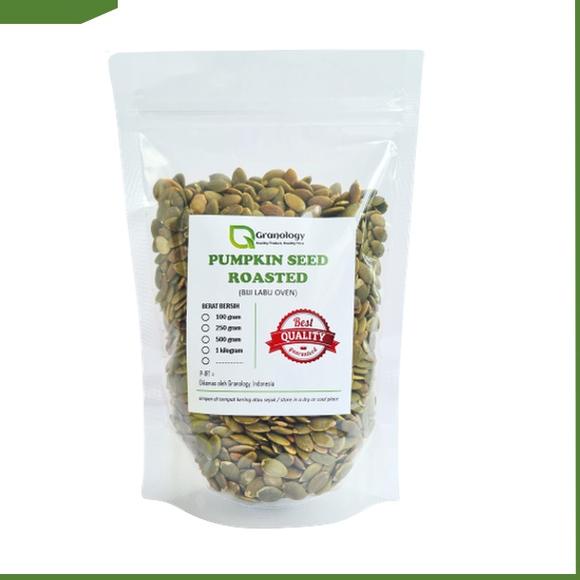 

✬ Roasted Pumpkin Seed / Biji Labu Oven (500 gram) by Granology ✽