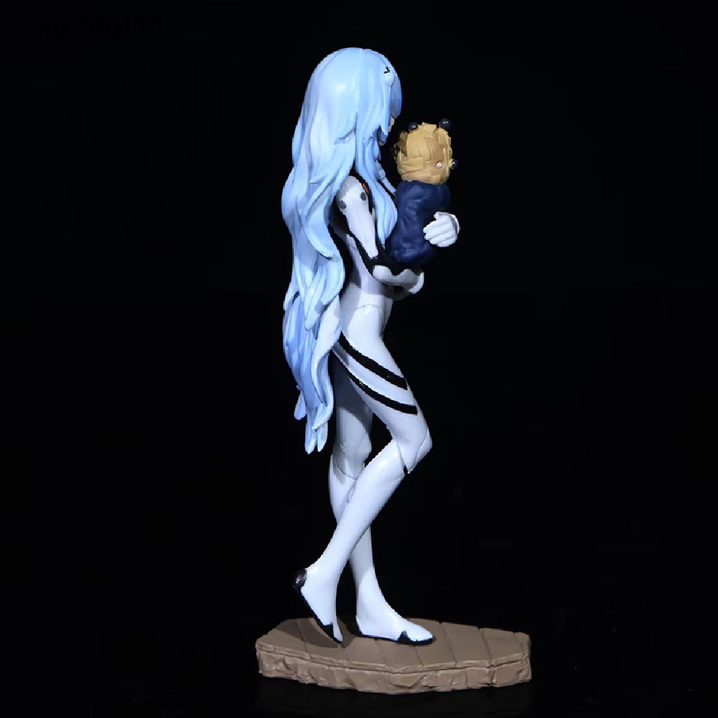 Xo Bandai EVA Evangelion Ayanami Rei Suzuhara Sakura Gashapon Anime Figur Model Mainan OL