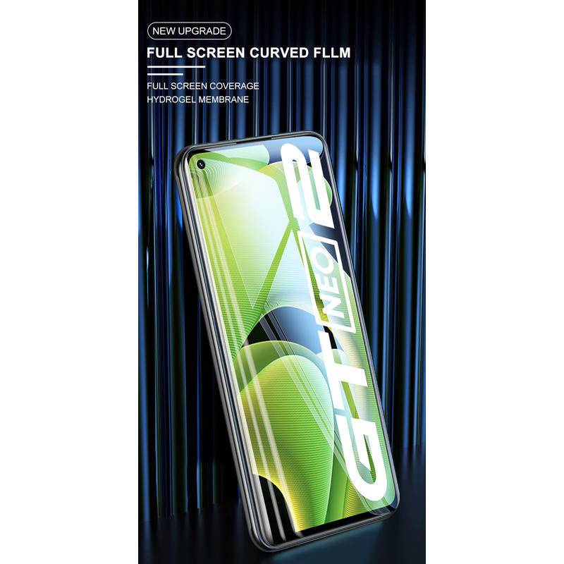 Full Cover Pelindung Layar Untuk OPPO Realme 10 9 8 7 6 5 Pro Plus 8i GT Neo3 Hydrogel Film Untuk OPPO Realme Narzo 30 Pro XT V5 C11 C3 X2 X7 X50 Pro Bukan-Kaca