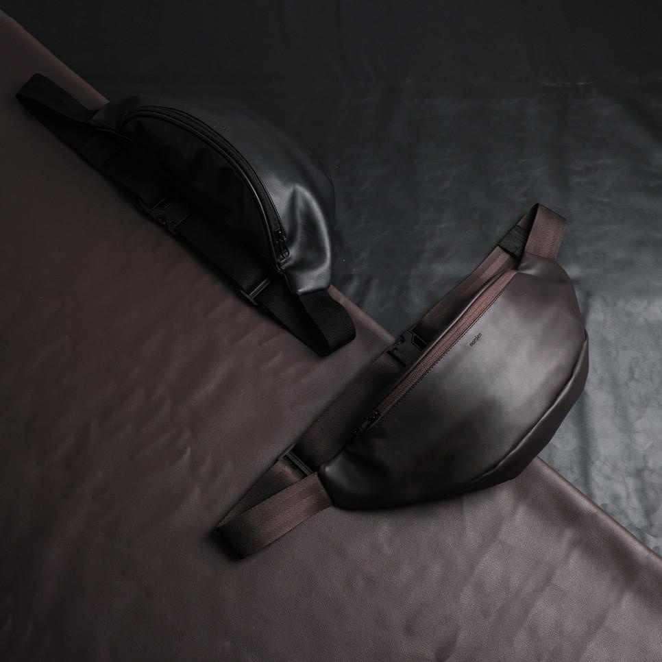 TERPERCAYA ADLER WAISTBAG - Tas Selempang Kulit Pria