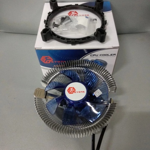 Eyota Fan LGA Processor Intel Amd Combo Transparan CPU Cooler Fan - 03201