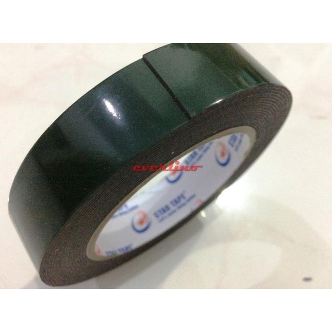 

READY berkah Double Tape STAR Foam 24 mm 5 m tebal busa isolasi bolak balik |COD