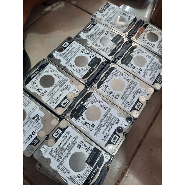 Hardisk Laptop 500Gb Sata 2.5 Inch Wd Black Slim 7200 Rpm