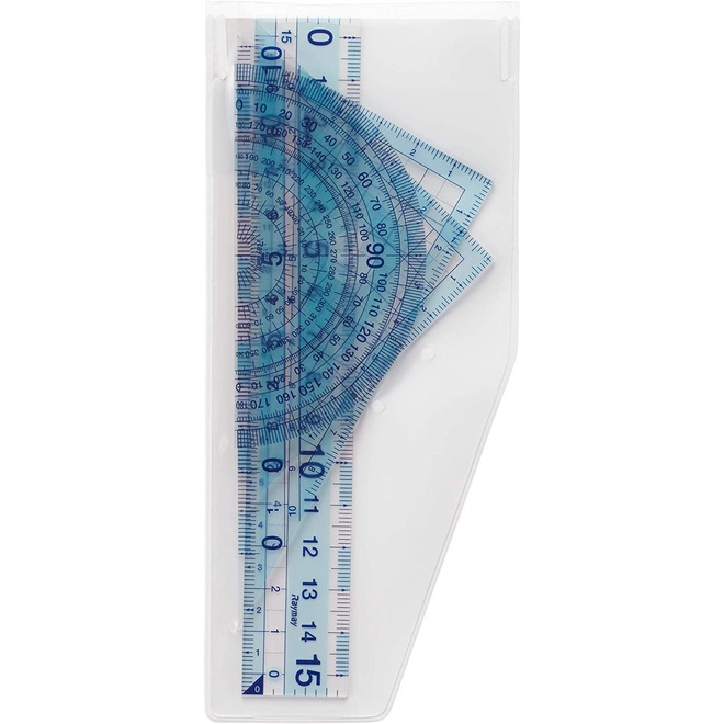 

Terlaris ✨ -Raymay Ruler Set Recommended by Teachers Set Penggaris Segitiga Busur Rekomendasi Guru- 2.2.23