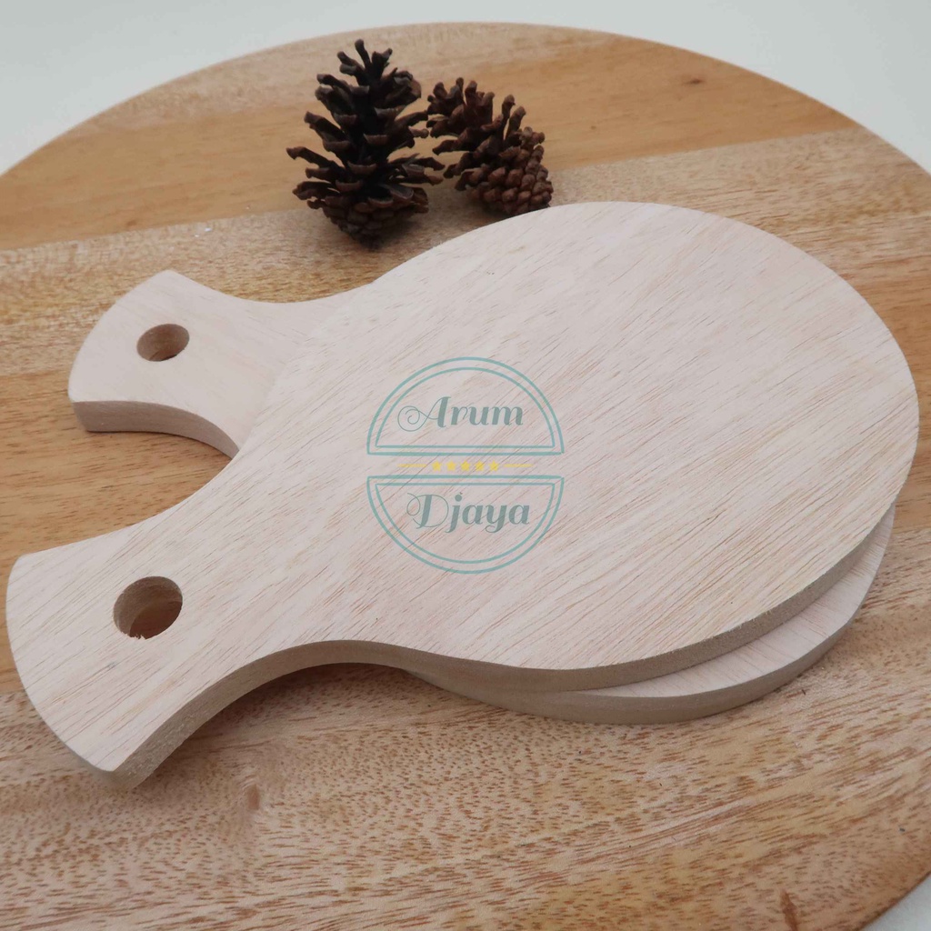 Talenan Mini Talenan Lonjong Kecil Chopping Board Tatakan Kayu Talenan Kayu