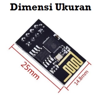 [HAEBOT] Esp8266 Esp-01 Esp 01 Internet Wireless Module Arduinoo Mikrokontroller Network IoT Mini 3.3V Mikrokontroller Pengendali Mikro