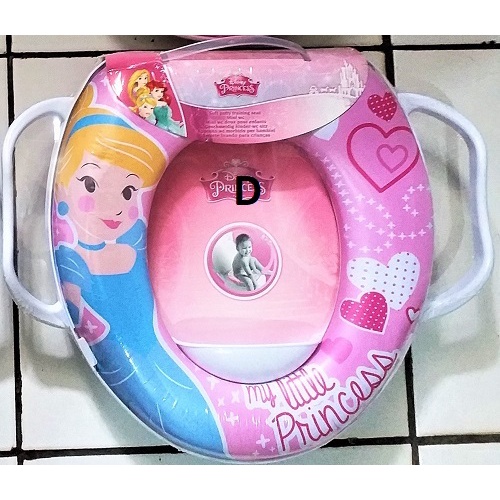 Potty Seat With Handle ( Alas Dudukan Kloset Anak Bayi-Baby Toilet Training-Closet Pad Batita )