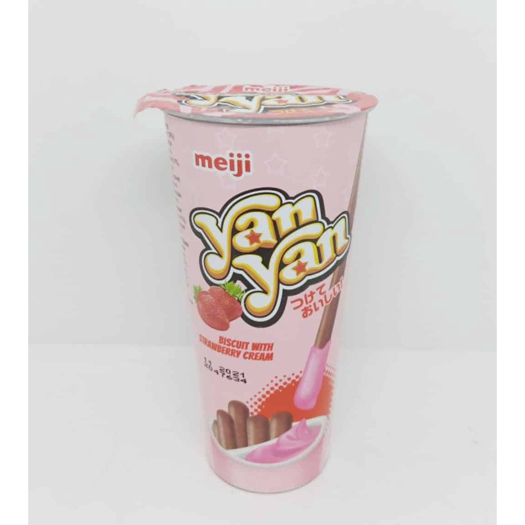 YAN YAN 40GR STRAWBERRY CREAM