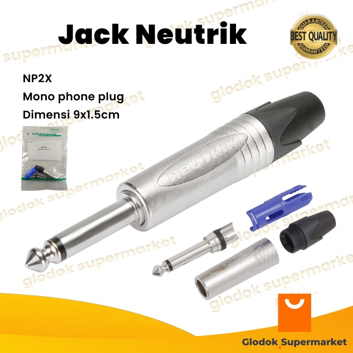 Jack Neutrik NP2X Jek Akai NP 2X Mono Phone Plug