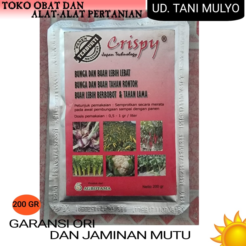 PEMBESAR DAN MEMPERBANYAK BUNGA TANAMAN SAYUR DAN BUAH-BUAHAN 200 GR