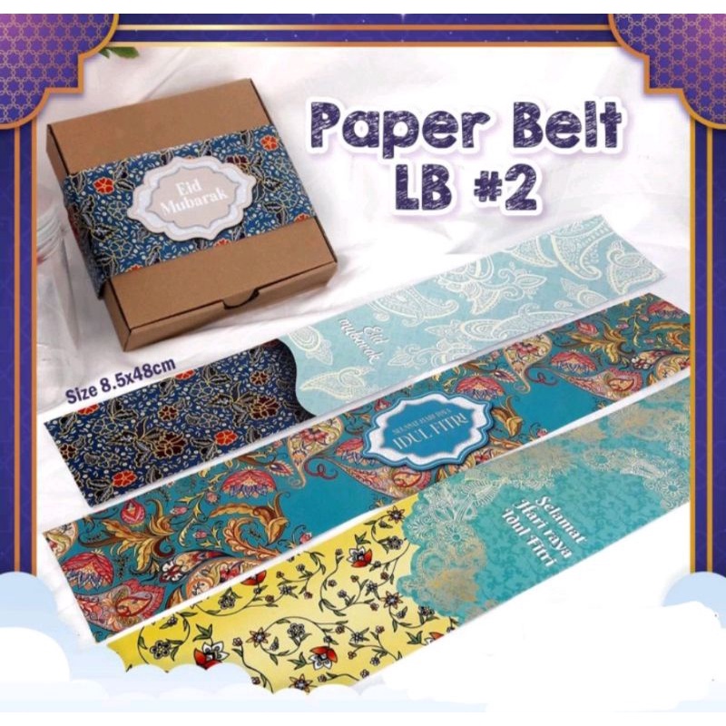 

Paper Belt Lebaran Paper Belt Idul Fitri Paperbelt Sabuk Hampers