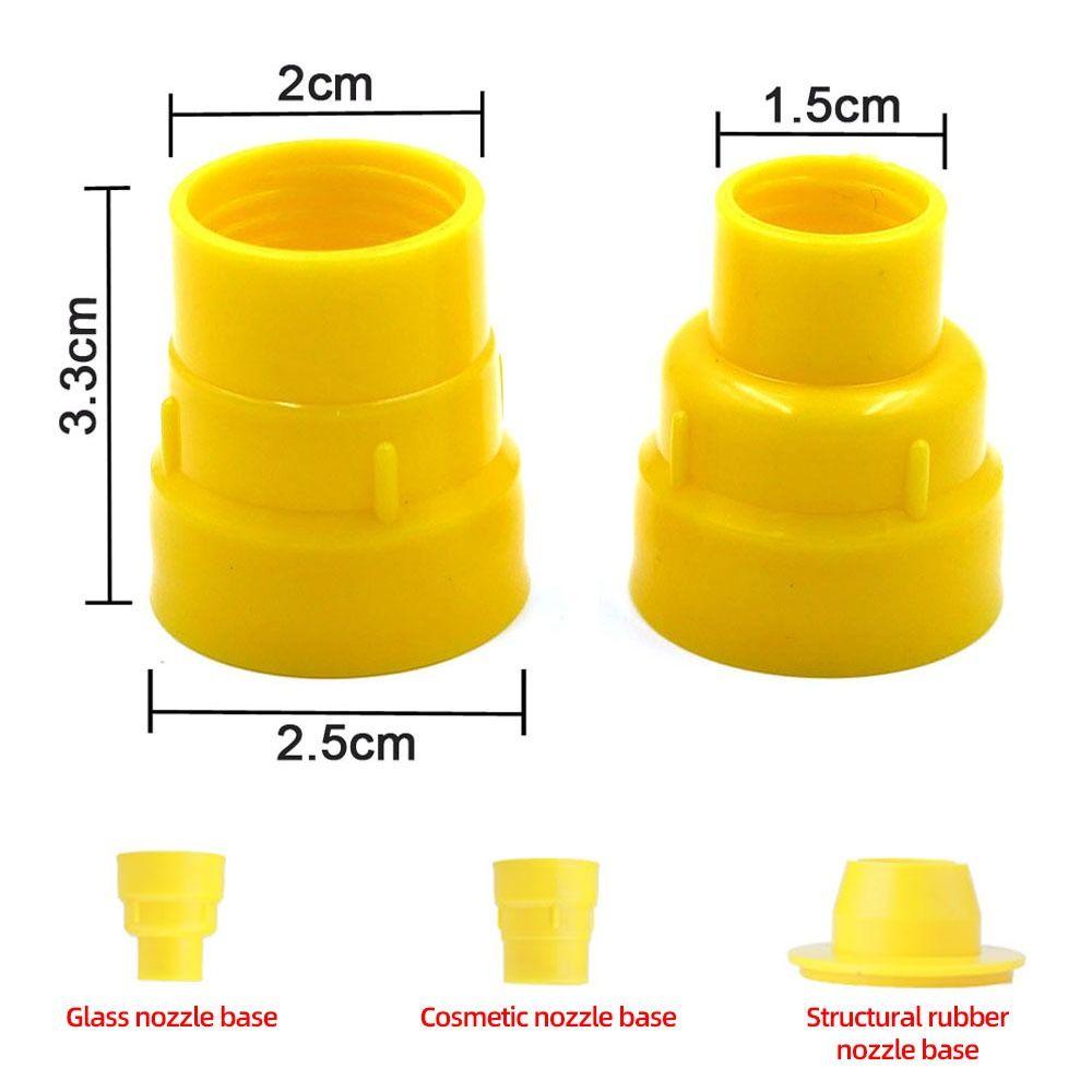 [Elegan] Caulk Nozzle Untuk Dapur Kamar Mandi Alat Jahit Wastafel Sendi Caulking Finisher Kit Caulking Tip Lem Nozzle Caulking Nozzle