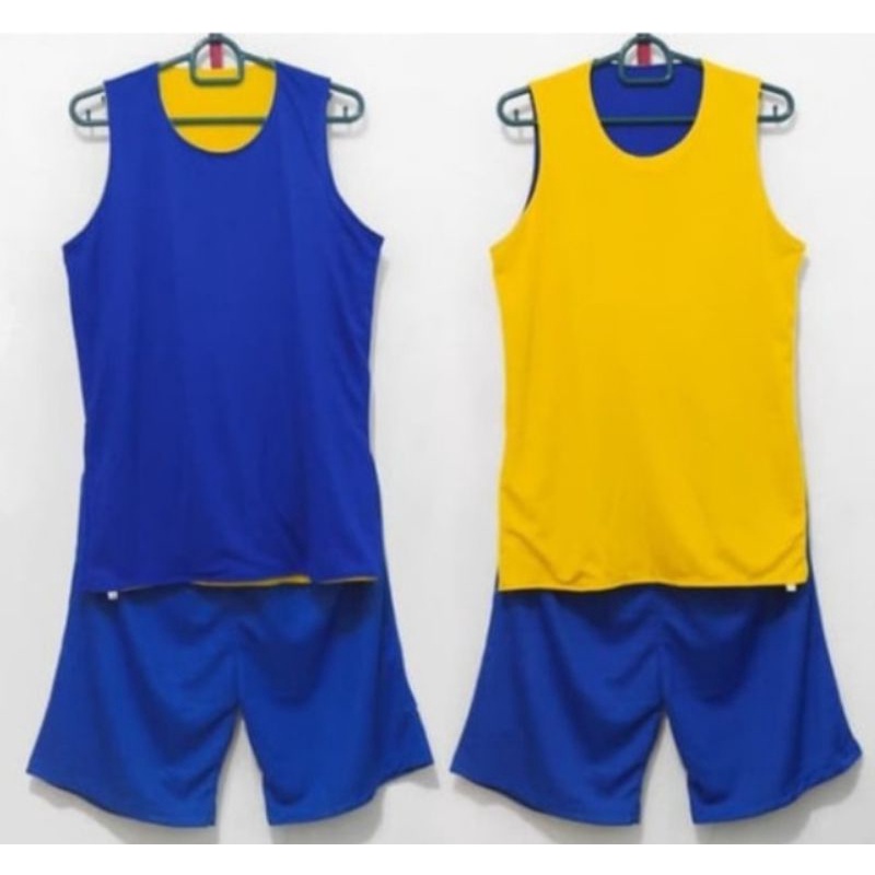 JERSEY BASKETBALL POLOS BOLAK BALIK 2WARNA