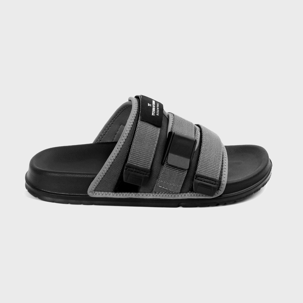 AD001 | Sandal Slider Grey Unisex Anti Slip Casual Sandal Gunung | FORIND Terraforma