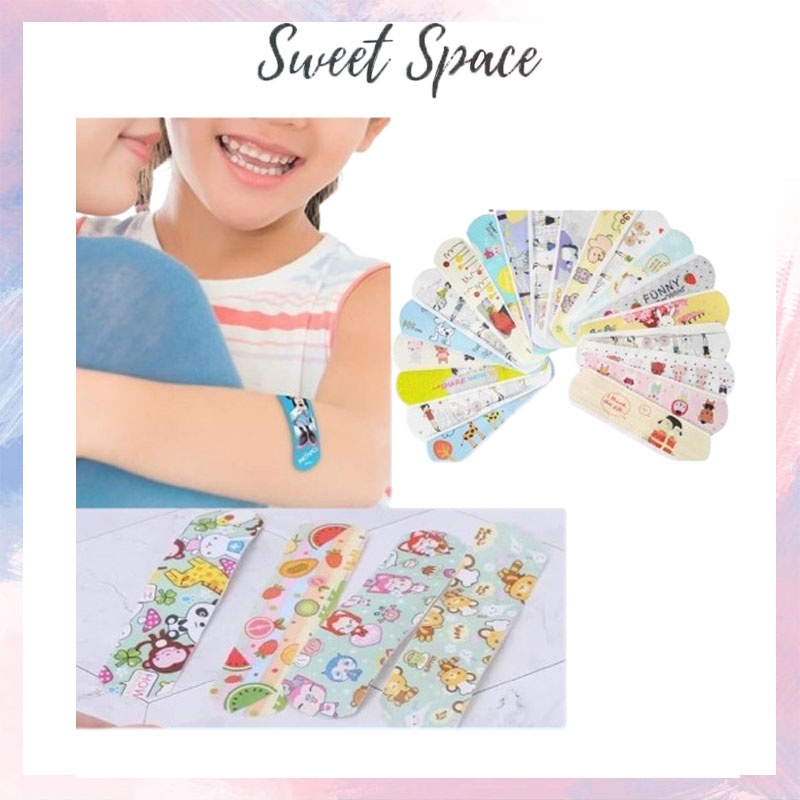 HANSAPLAST PLASTER ANAK KARAKTER ISI 5PCS WATERPROOF [SWEETSPACE]