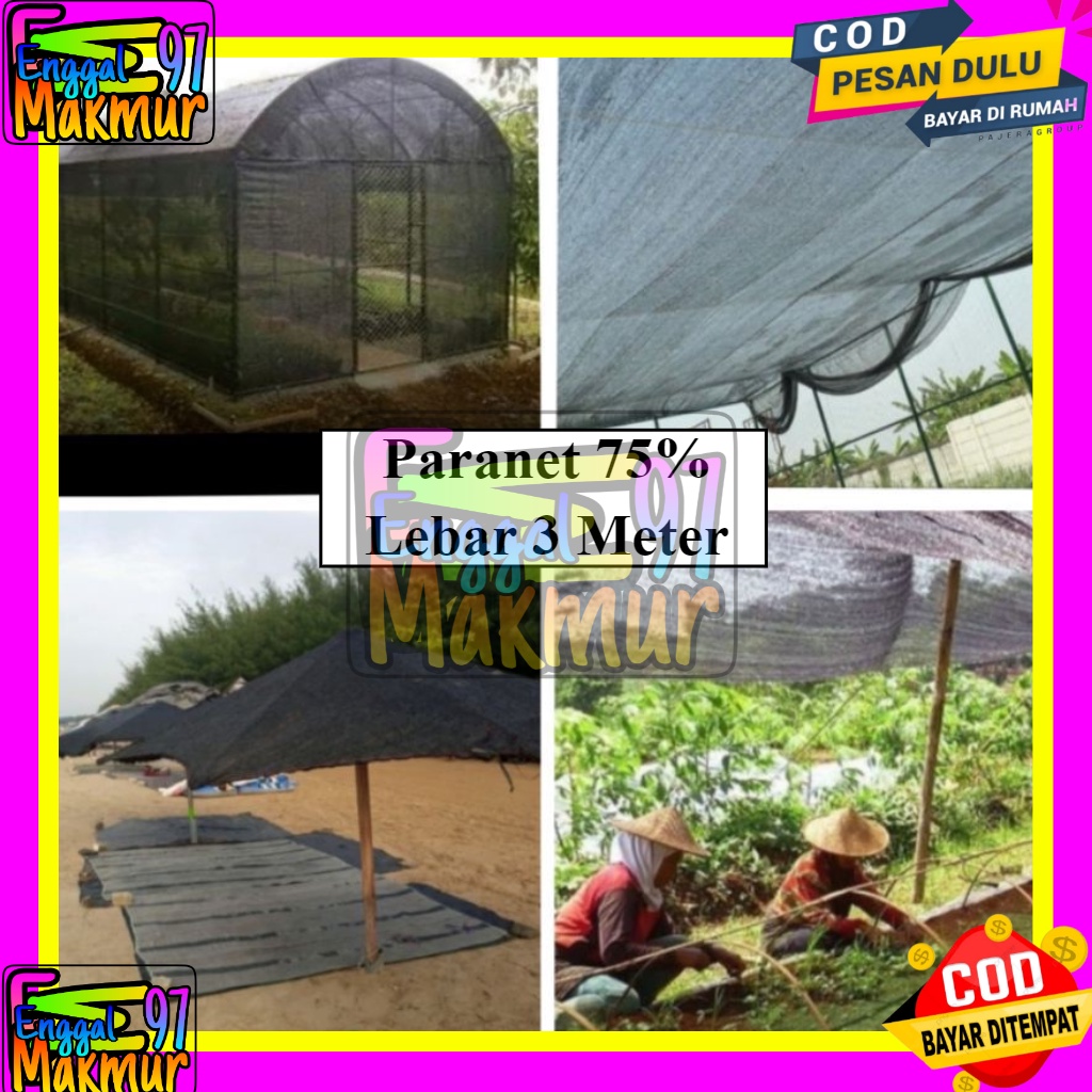 PARANET 75% IMPORT Lebar 3meter [GRADE A]