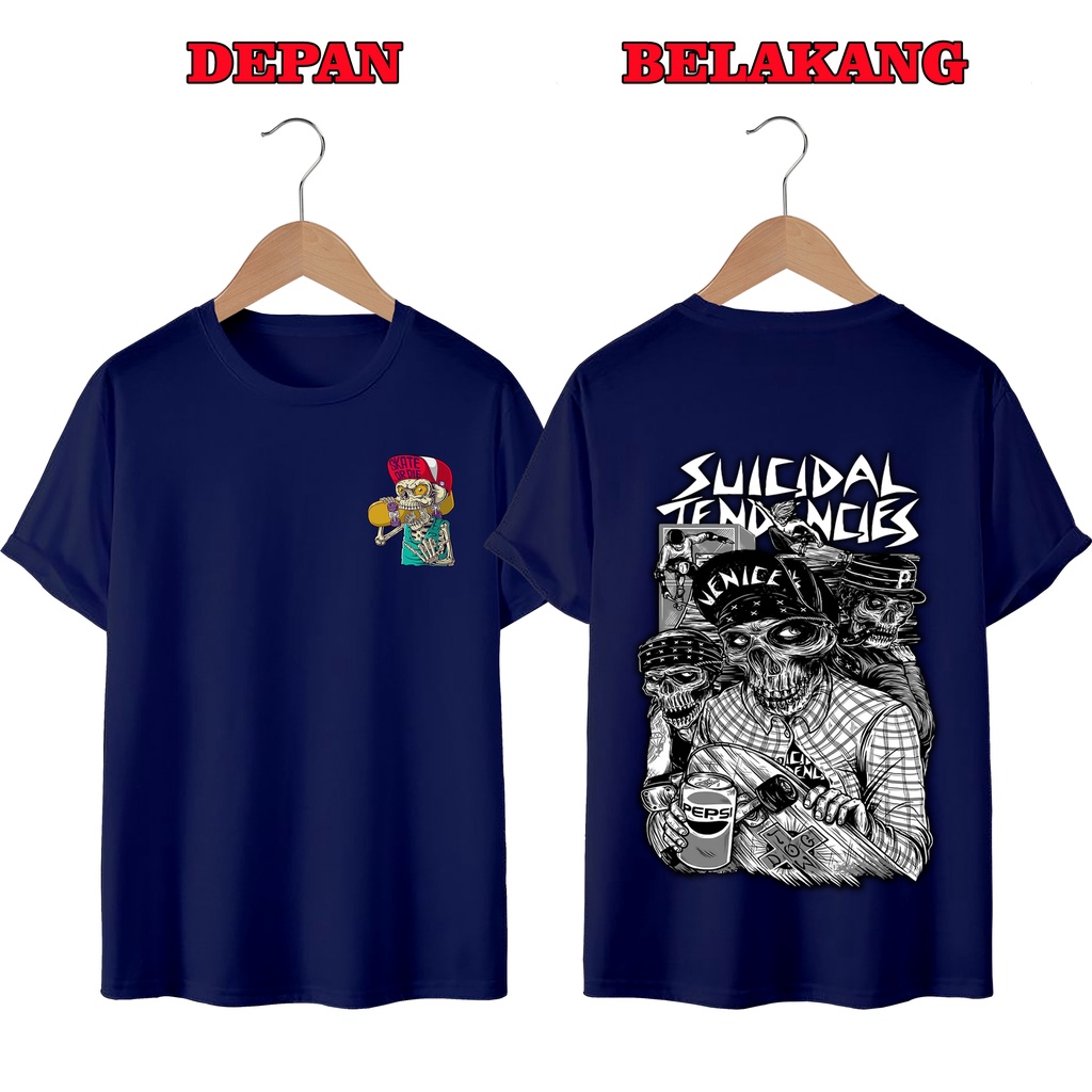 KAOS DISTRO UNISEX PRIA DAN WANITA TERBARU, KAOS JUMBO ZOMBIE