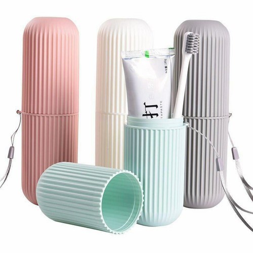 Tempat Odol Portable / Tempat Sikat Gigi Traveling Tabung Toothpaste Travel Aesthethic Kotak Dispenser Odol