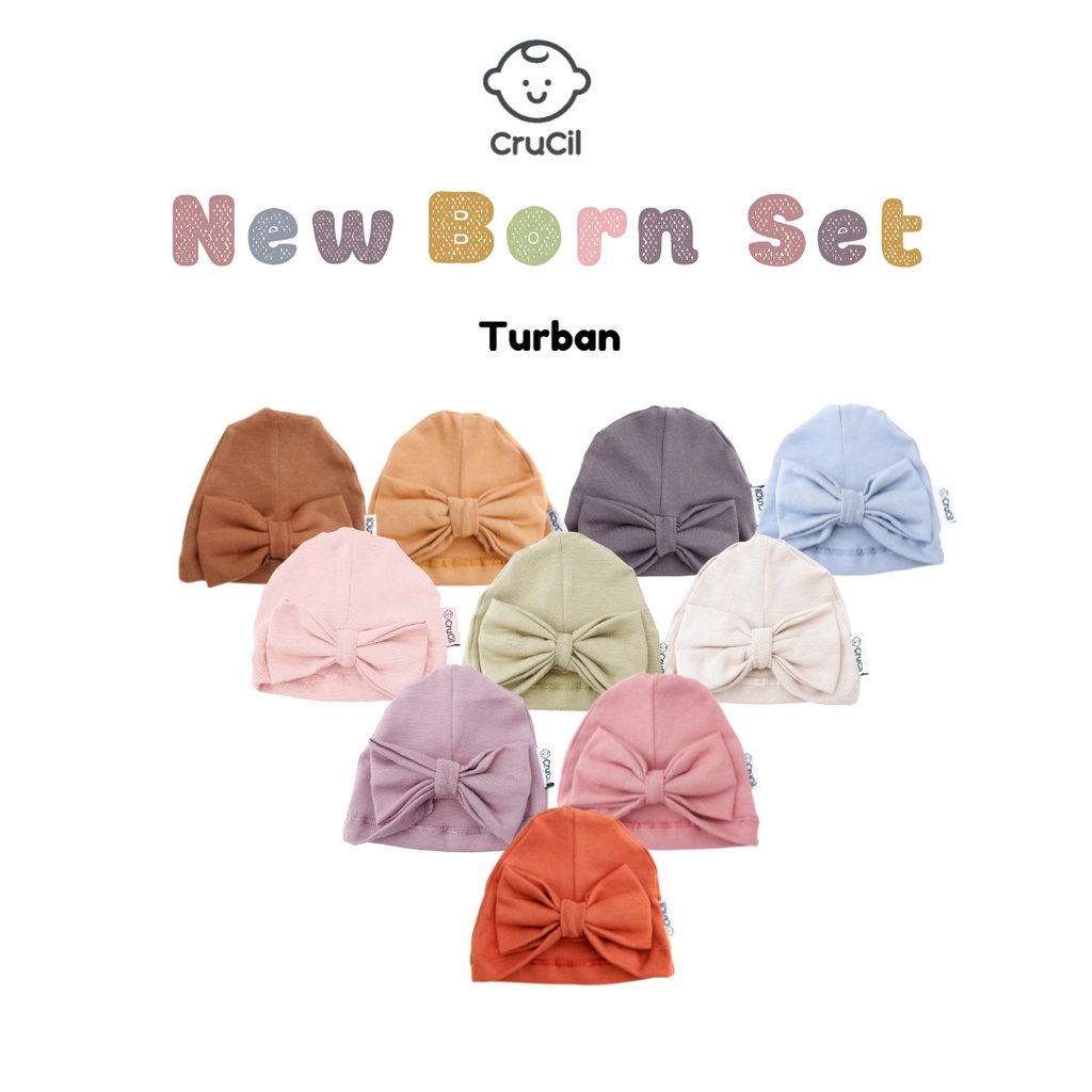 CruCil Factory Turban Bayi (0 - 3m)