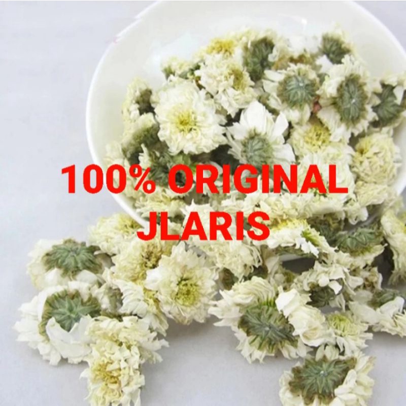 

premium white Royal chrysanthemum /Teh Bunga Krisan putih premium 250gram