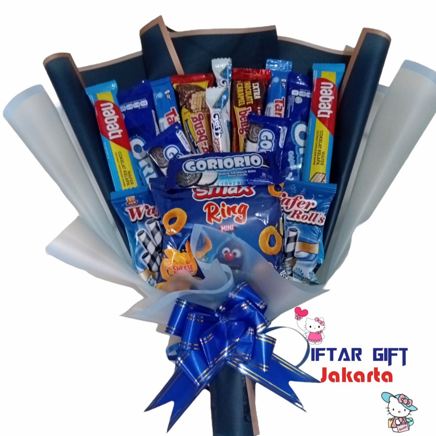 

bucket snack biru