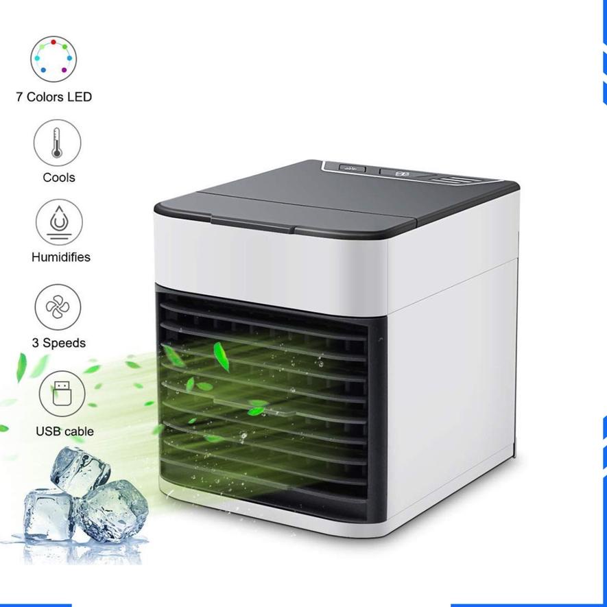 ❂ [ Cinicini ] Ac Mini Portable Artic Air Cooler Fan Mini AC Portable USB High Quality Import AC Min