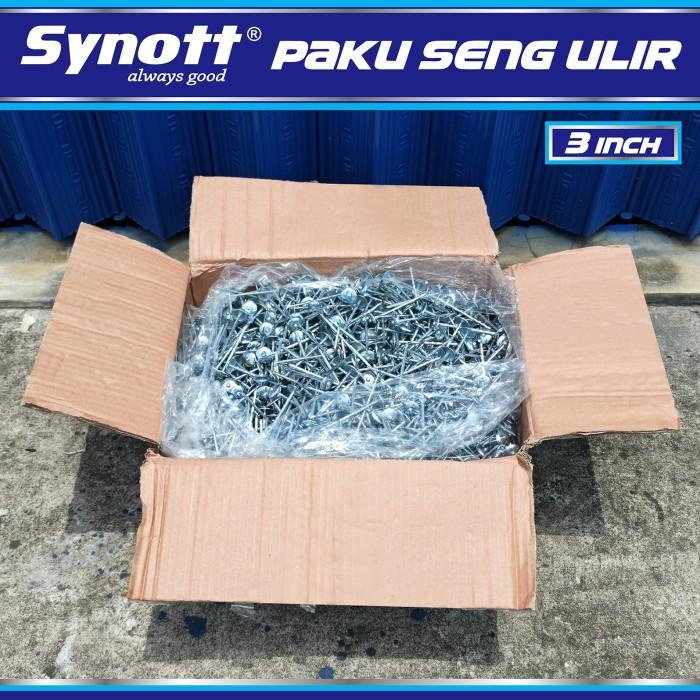 Paku Seng Ulir 3 Inch Curah 20 Kg Per Dus Berkualitas