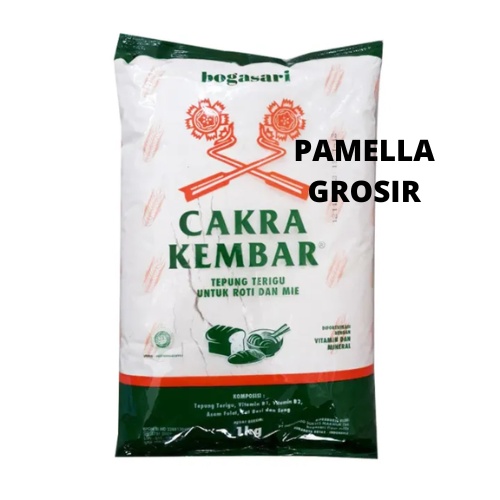 

TEPUNG TERIGU CAKRA KEMBAR KEMASAN 1 KG