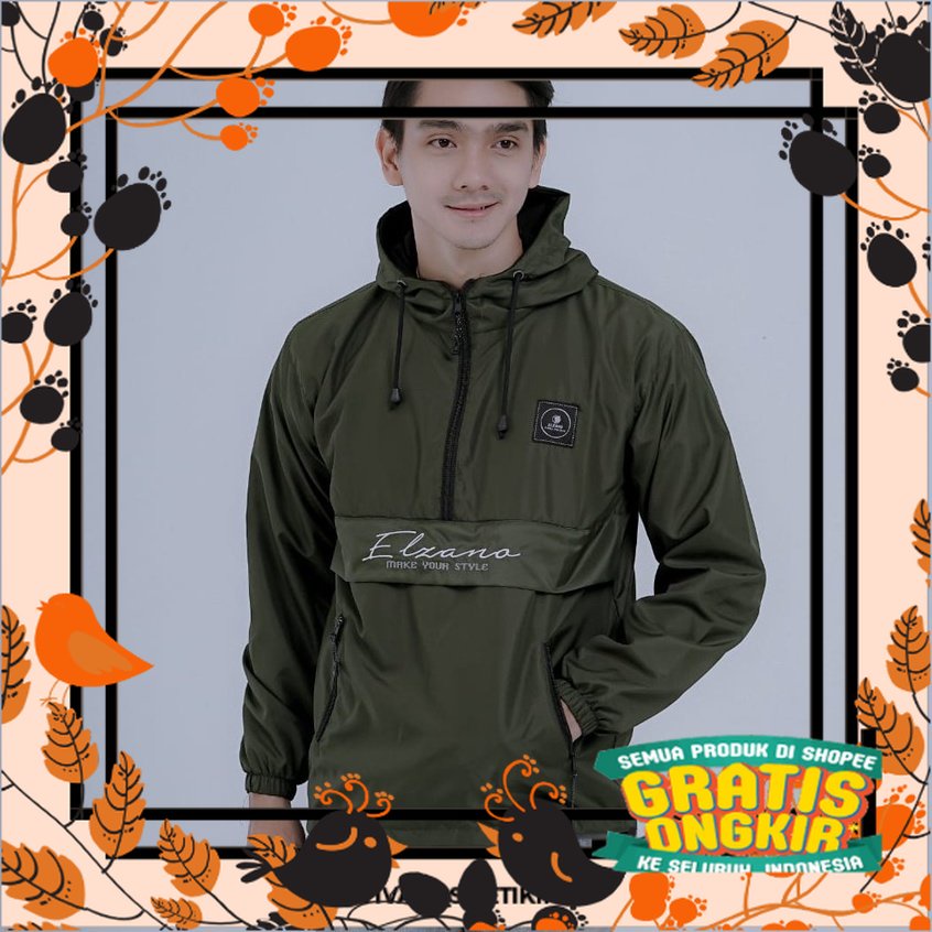 Cougle Man Elzano - Jaket Parasut Pria dan Wanita / trendy model