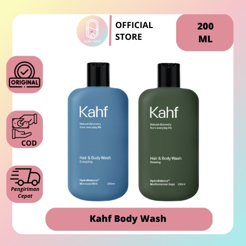 Qeila - ORIGINAL BPOM Kahf Body Wash 200 ml - All Variant