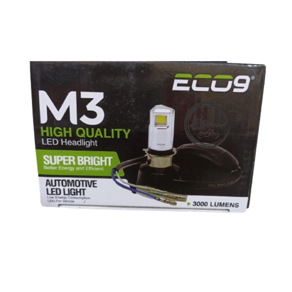 LUMINOS LED M3 LED 3 SISI ORIGINAL LUMINOS ECO9 UNIVERSAL UNTUK SEMUA MOTOR