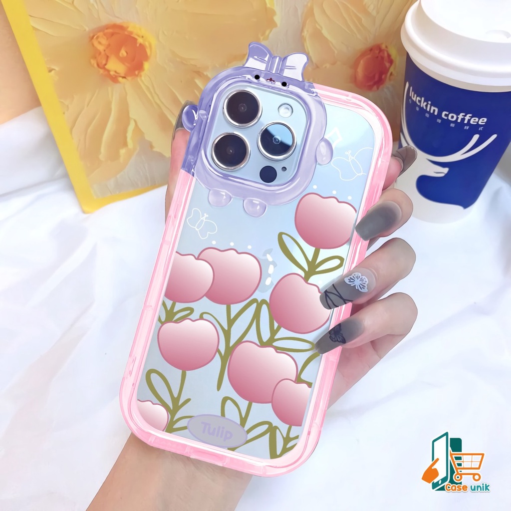 SS142 SOFTCASE MOTIF BUNGA TULIP FOR VIVO Y12 Y11 Y15 Y17 Y15S Y01 Y16 Y02S Y20 Y12S Y20I Y20S Y50 Y30 Y30I Y35 Y22 Y22S Y75 Y55 Y21S Y32 Y33S Y91 Y93 Y95 Y91C Y1S S15 V25 S15E T1 PRO V25 V25E V27 V27e S16 S16e CS5305