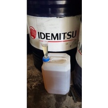 Oli HIDROLIK IDEMITSU SAE 05 Murni (Encer) kemasan 1 liter spesialis untuk shock breaker motor mobil
