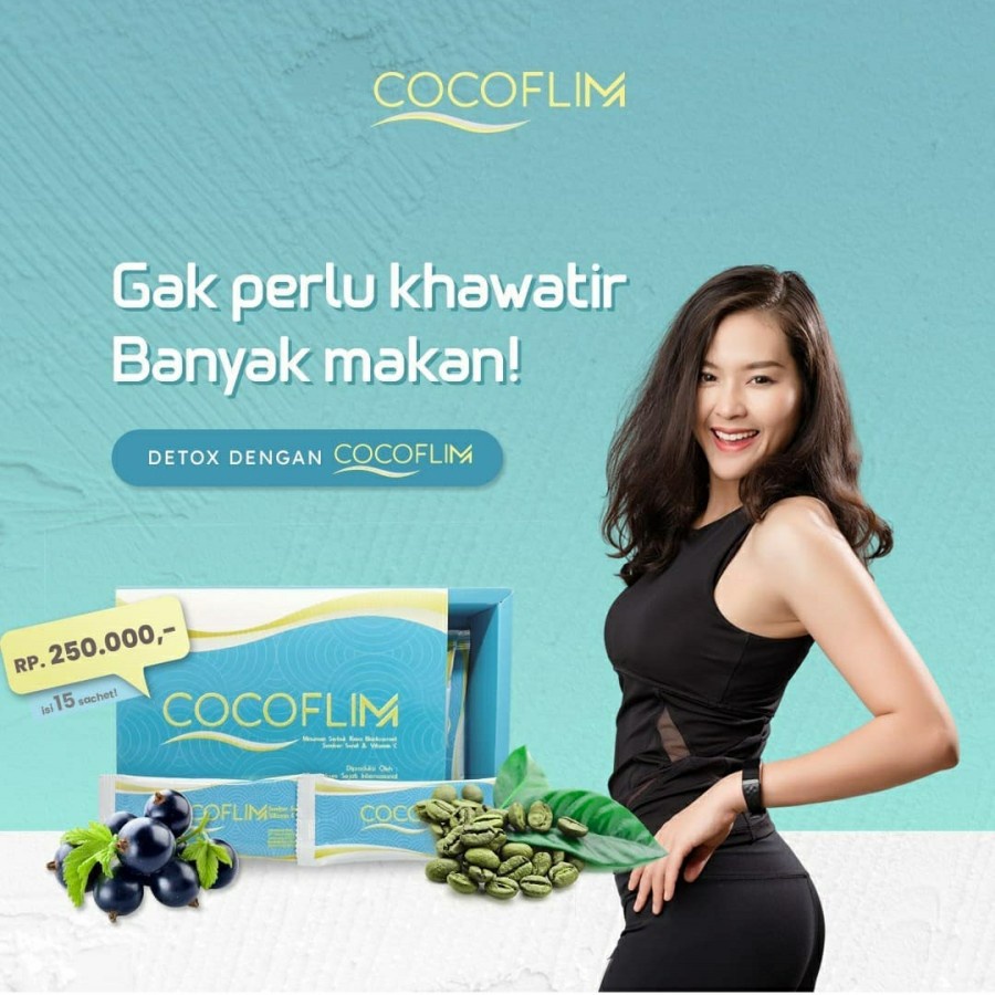 [COD] COCOFLIM Minuman Diet Sehat Ampuh Detox Tubuh Suplemen Alami