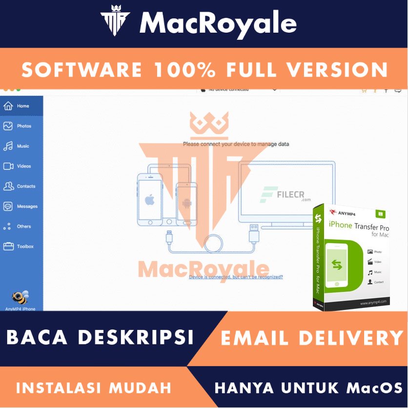 [MacOS] AnyMP4 iPhone Transfer Pro Full Version Lifetime Full Garansi