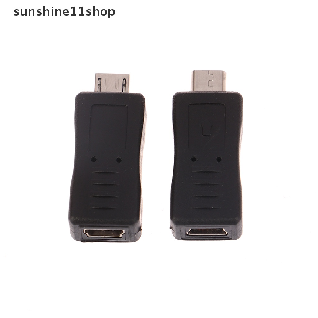 Sho Mini USB 5Pin Male to Micro USB Female Bentuk MP3 Adapter Converter N