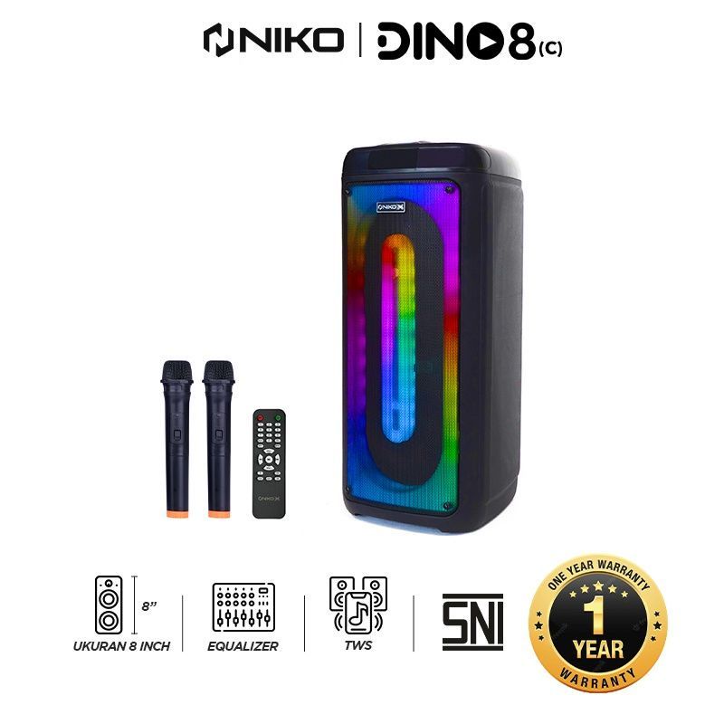 SPEAKER NIKO DINO NIKO Speaker Trolley Dino 8 Series 8C