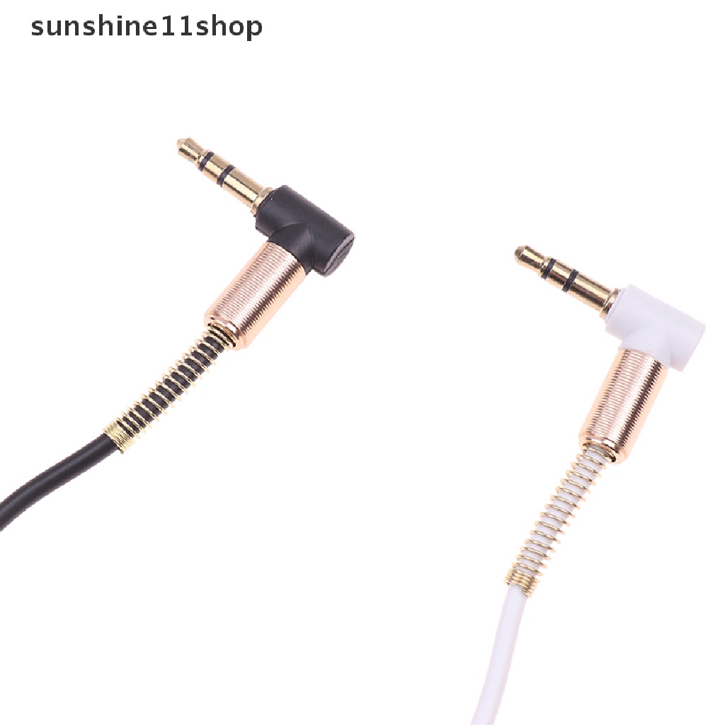 Sho Kabel Audio Pegas Mobil 3.5mm Kabel speaker Lapis Emas Untuk Headphone N