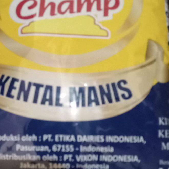

✦ DAIRY CHAMP KENTAL MANIS BANTAL 2.5 KG ♀