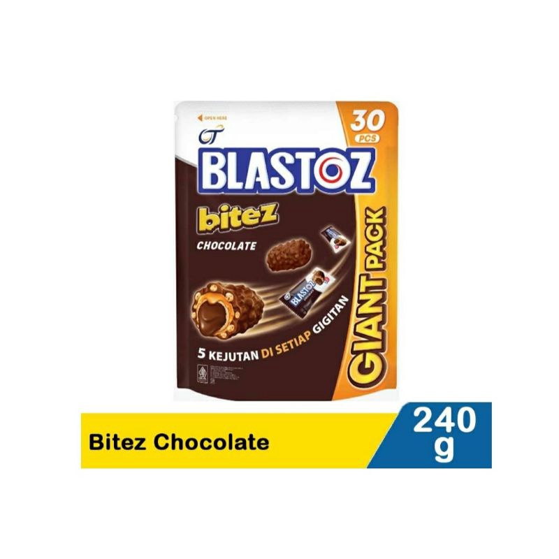 

Blastoz Bitez Chocolate 240G