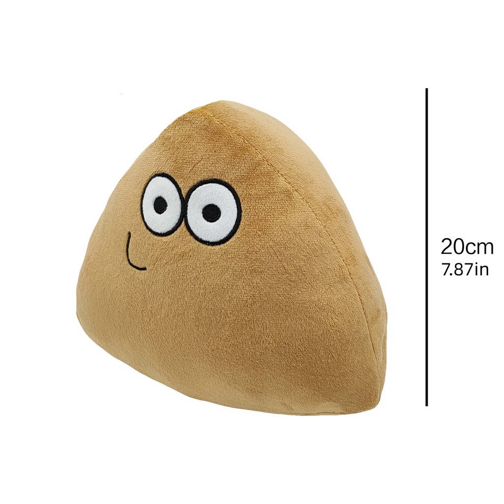 20cm Game My Pet Alien Pou Plush Toy Furdiburb Emotion Alien Plushie Stuffed