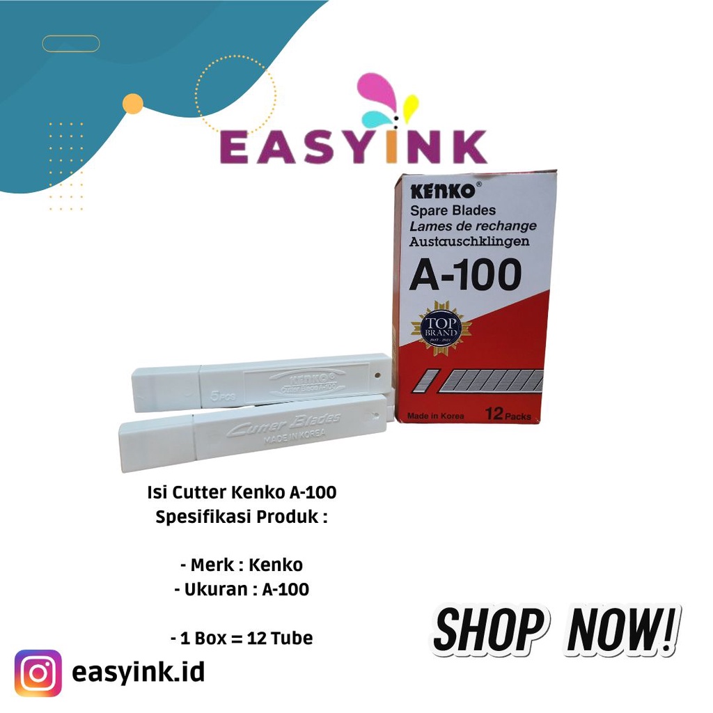 

Isi Cutter Kenko A-100