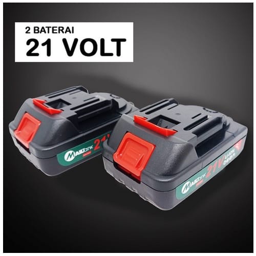 Bor Cordless Impact Wrench Set / Bor Buka Baut Motor Mobil 21V SH53C MAILTANK