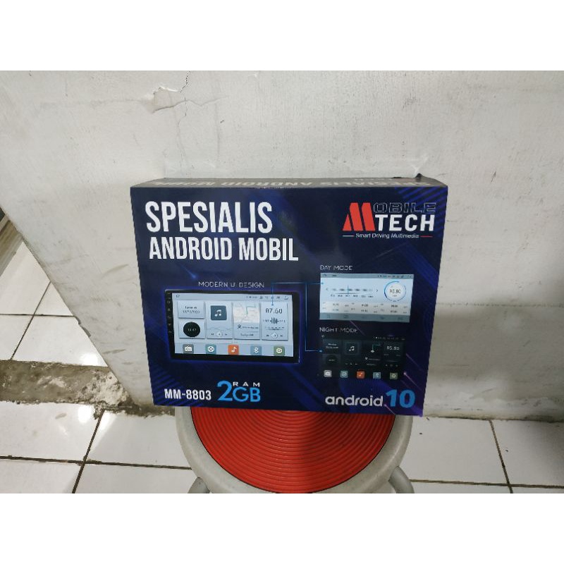 Head unit android mtech mm8803 BBA - mtech 10 inch build in dsp ram 2 / 32